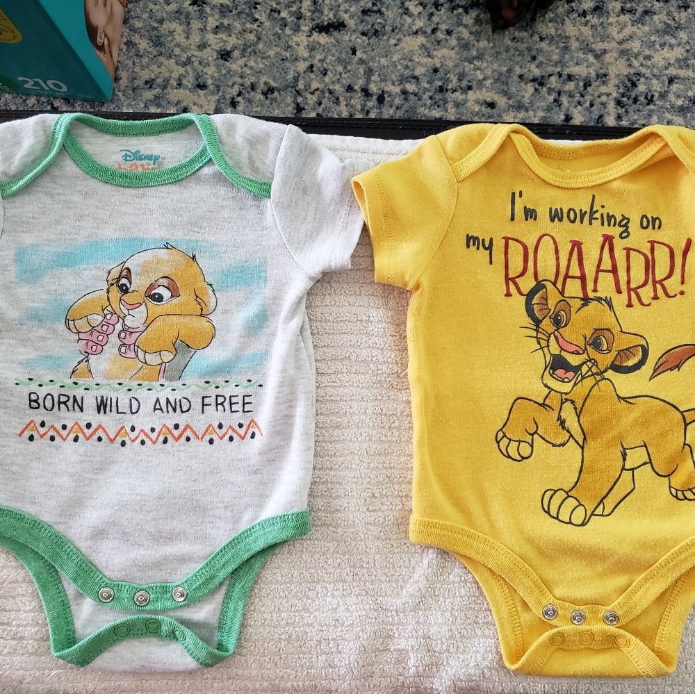 Disney Baby Lion King onsie set